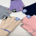 Compagnie de gants tricotés pour l&#39;enfant